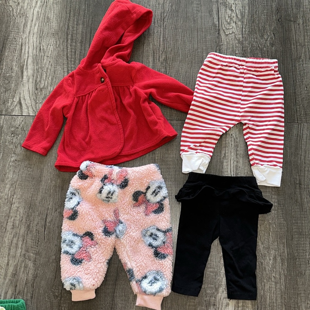 Baby Girl Clothing Bundle - Various Brands and Colors - Picture 3 of 4